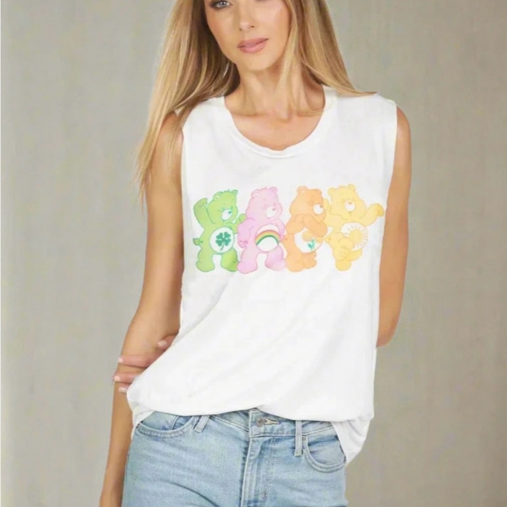Lauren Moshi Kel X Care Bears Tank Top, Size M